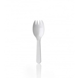 Plastic Fork Spork PS 9,8cm (1.000 Units)
