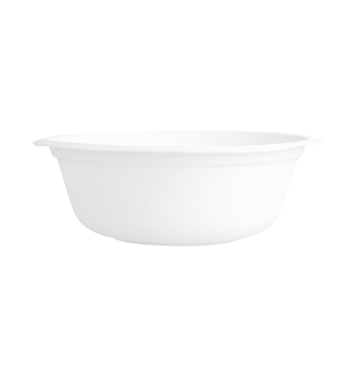 Sugarcane Bowl White 500ml (50 Units) Sugarcane Bowl White 500ml (50 Units)