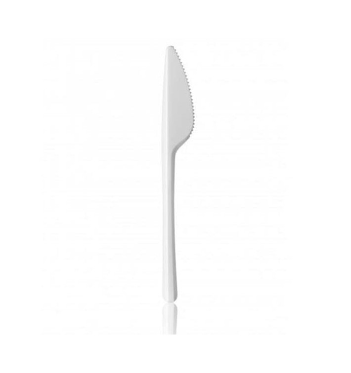 Plastic Knife PS White 16,5 cm Plastic Knife PS White 16,5 cm