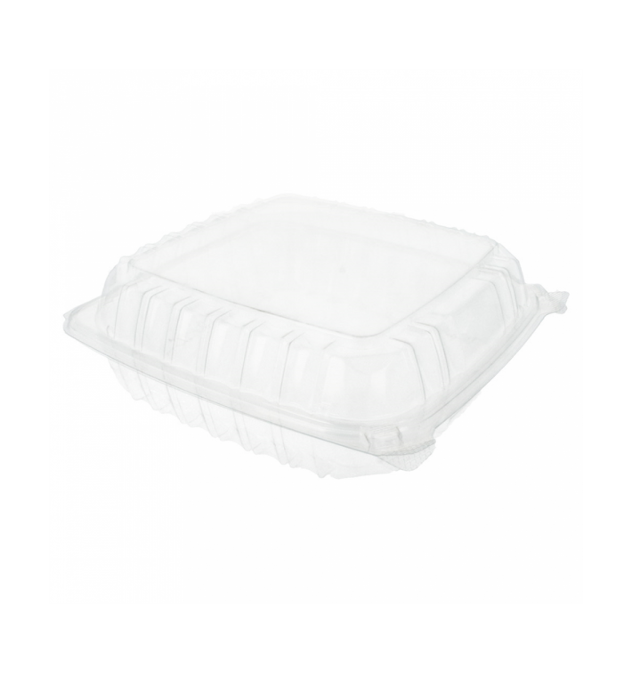 Plastic Hinged Deli Container OPS "Clear Seal" 4070ml (100 Units) Plastic Hinged Deli Container OPS "Clear Seal" 4070ml (100 Units)