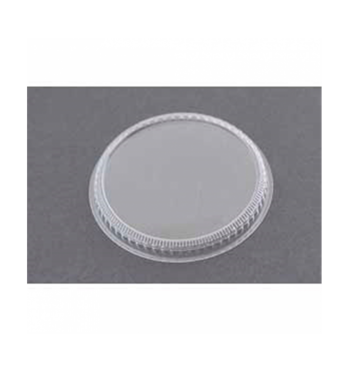 Plastic Lid for Plastic Tasting Cup PS Clear 8,3cm (20 Units) Plastic Lid for Plastic Tasting Cup PS Clear 8,3cm (20 Units)
