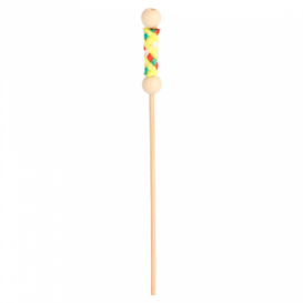 Bamboo Food Pick Natural Design 12cm (100 Units)  
