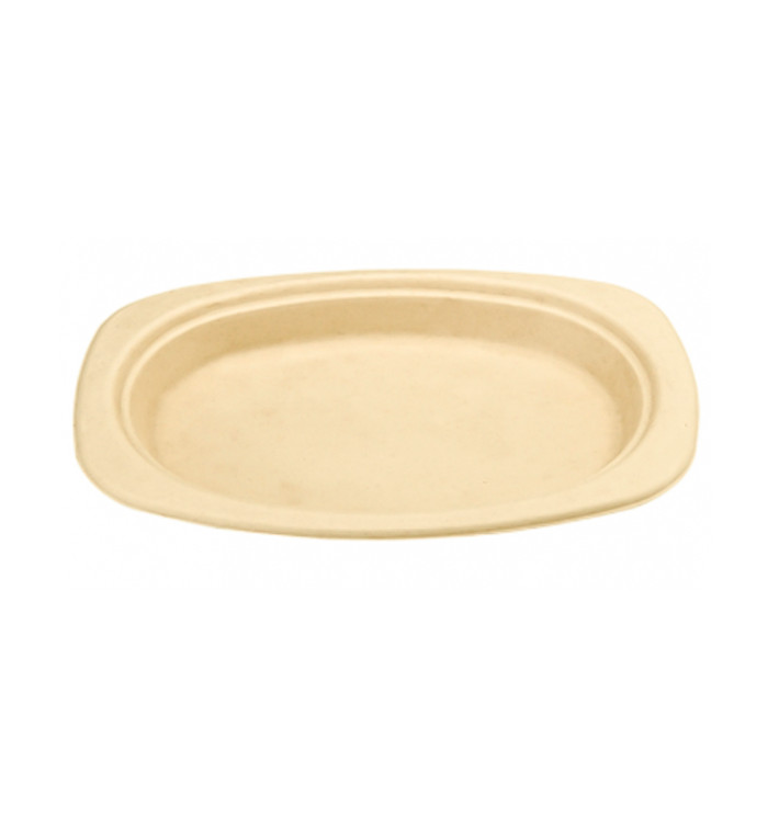 Sugarcane Tray Natural 23,3x16,5x2cm (50 Units) Sugarcane Tray Natural 23,3x16,5x2cm (50 Units)