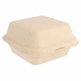 Sugarcane Burger Box 152x152x84mm (600 Units)