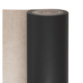 Paper Roll of Gift Wrap Kraft Black 100m (1 Unit) 