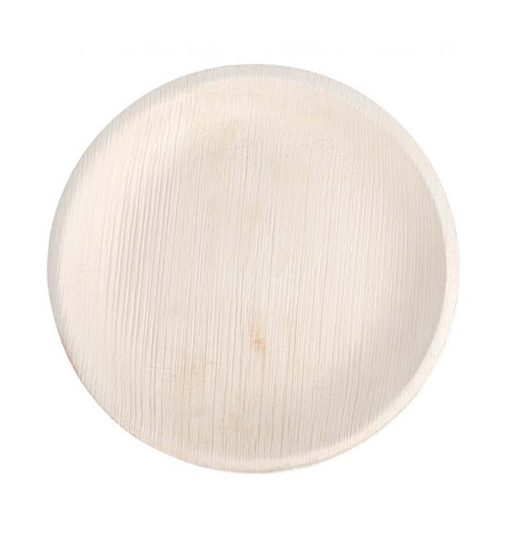 Palm Leaf Plate Round Shape 18 cm (200 Units) Palm Leaf Plate Round Shape 18 cm (200 Units)
