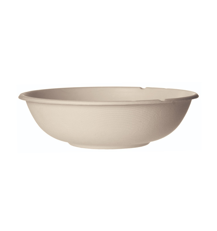 Sugarcane Bowl Bagasse Natural 940ml (400 Units) Sugarcane Bowl Bagasse Natural 940ml (400 Units)