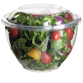 Salad Bowl with Lid PLA 1420ml (50 Units) 