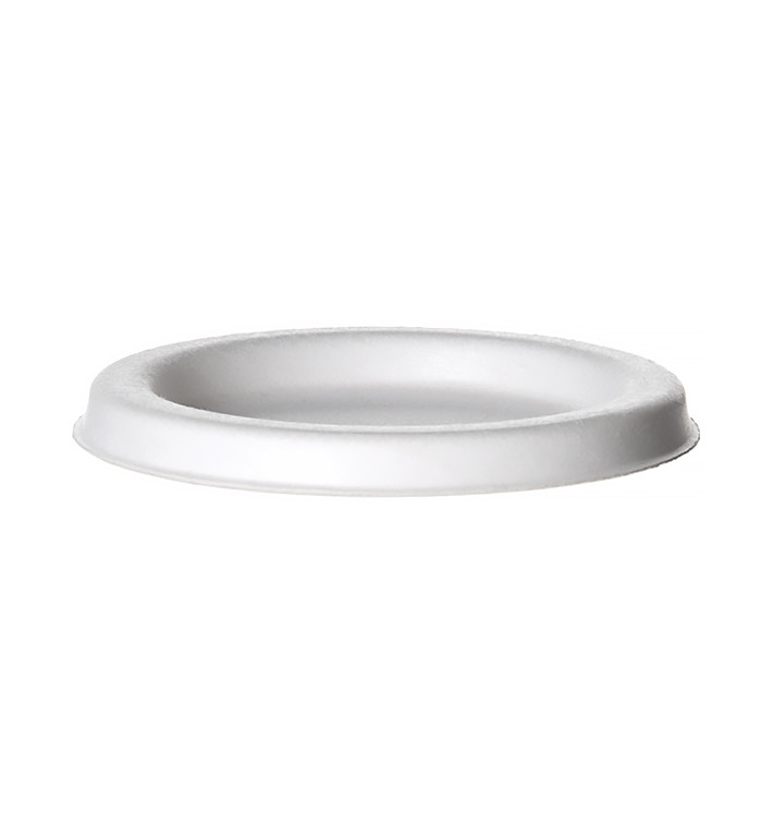 Sucarcane Lid Container Bagasse White 60ml (50 Units) Sucarcane Lid Container Bagasse White 60ml (50 Units)