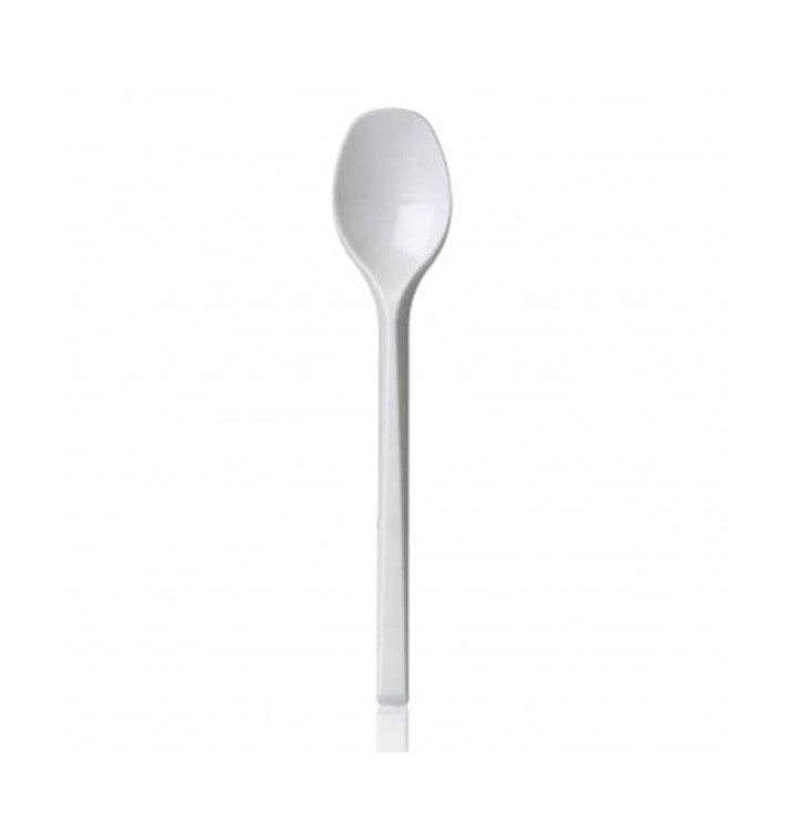 Plastic Teaspoon PS PS White 13,5cm Plastic Teaspoon PS PS White 13,5cm