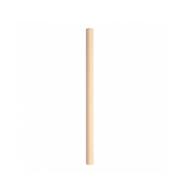 Paper Straw Straight Kraft "Ice Drink" Ø0,8cm 14cm (250 Units) Paper Straw Straight Kraft "Ice Drink" Ø0,8cm 14cm (250 Units)