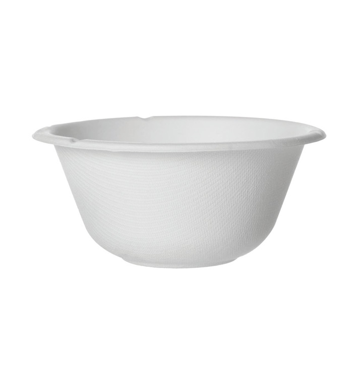 Sugarcane Bowl Bagasse White 235ml (1.800 Units) Sugarcane Bowl Bagasse White 235ml (1.800 Units)