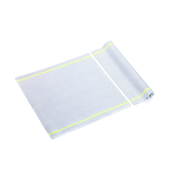 Wipes Roll "Drytech" Edgings Yellow 40x40cm P40cm (100 Units)