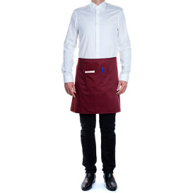 Serving apron pocket Burgundy 75x50cm (1 Unit) 