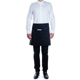 Serving apron pocket Black 75x50cm (1 Unit) 