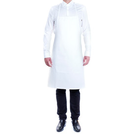 Serving apron bib and pocket Black 75x90cm (1 Unit) 