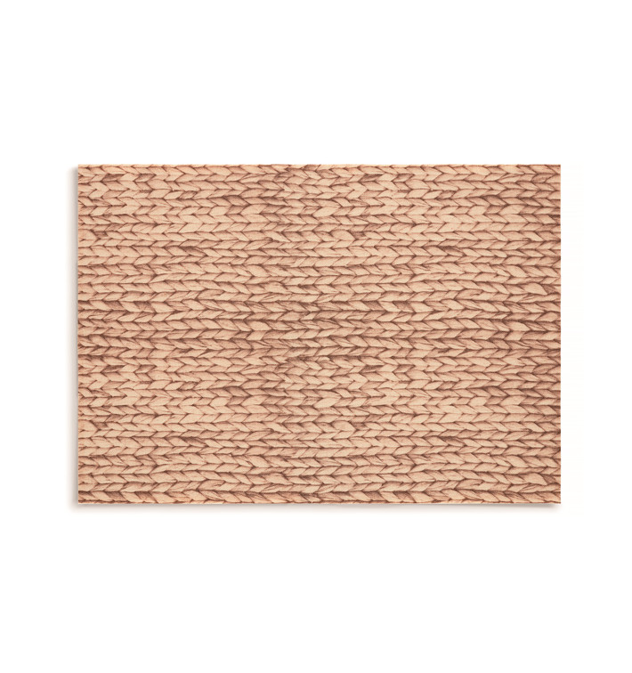 Cotton Placemat "Day Drap" Raffia 32x45cm (12 Units) Cotton Placemat "Day Drap" Raffia 32x45cm (12 Units)
