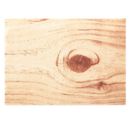 Cotton Placemat "Day Drap" Wood 32x45cm (72 Units)