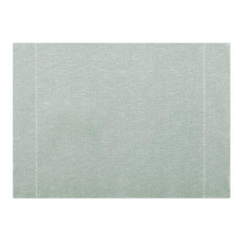 Cotton Placemat "Day Drap" Pearl Gray 32x45cm (72 Units)