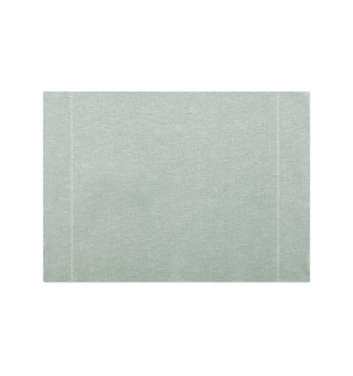 Cotton Placemat "Day Drap" Pearl Gray 32x45cm (12 Units) Cotton Placemat "Day Drap" Pearl Gray 32x45cm (12 Units)
