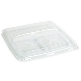 Plasric Lid PP for Bowl Clear 3C 23cm (25 Units) 