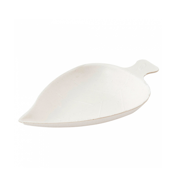 Sugarcane Mini Plate White 8x5,5cm (50 Units) Sugarcane Mini Plate White 8x5,5cm (50 Units)