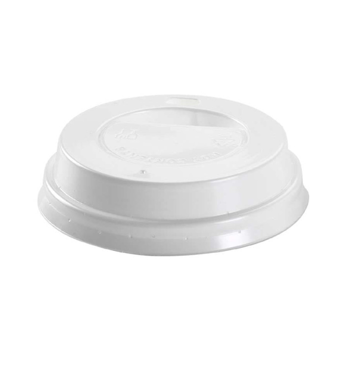 Lid for Paper Cup Hole White 6Oz/8Oz Ø7,0cm (100 Units) Lid for Paper Cup Hole White 6Oz/8Oz Ø7,0cm (100 Units)