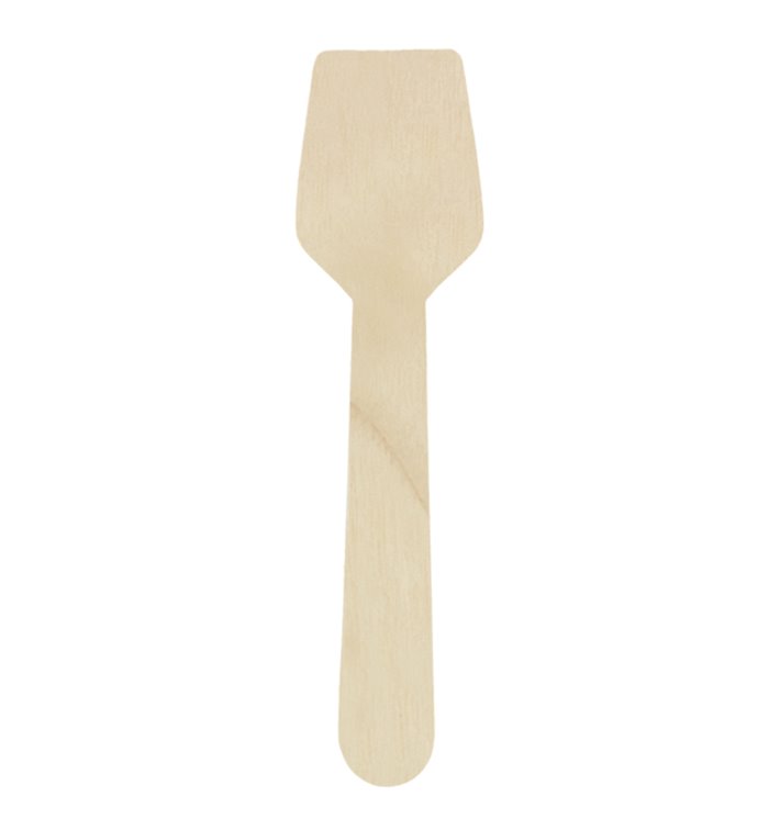 Wooden Ice Cream Spoon 9,5cm (1.000 Units) Wooden Ice Cream Spoon 9,5cm (1.000 Units)