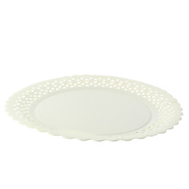 Paper Plate Round Shape Doilie White 35cm (100 Units)