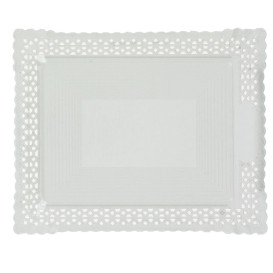 Paper Doilies Round shape White 200 mm (50 Units) 