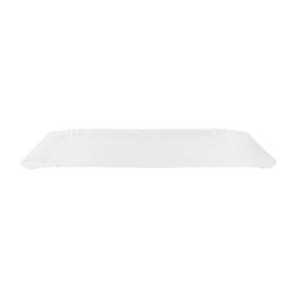 Paper Tray Rectangular shape White 12x19 cm (100 Units)  