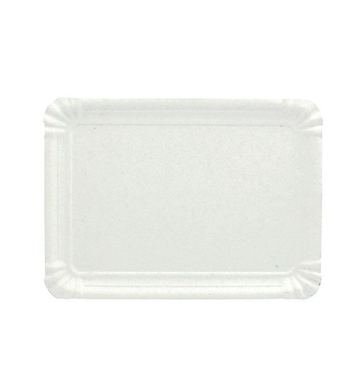 Paper Tray Rectangular shape White 16x22 cm (100 Units) 