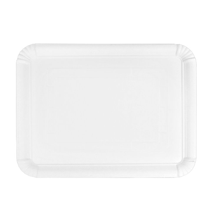 Paper Tray Rectangular shape White 20x27 cm (800 Units) Paper Tray Rectangular shape White 20x27 cm (800 Units)