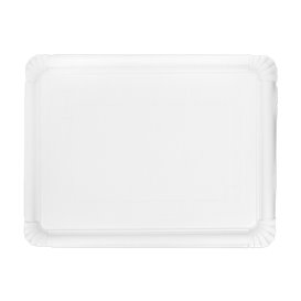 Paper Tray Rectangular shape White 28x36 cm (300 Units)