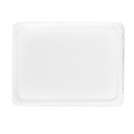 Paper Tray Rectangular shape White 34x42 cm (50 Units) 