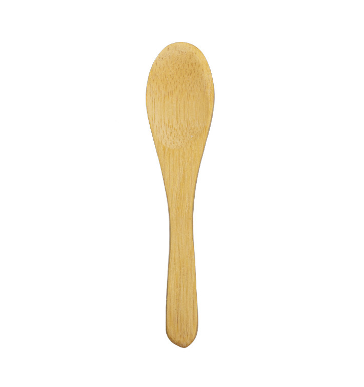 Bamboo Tasting Spoon 9cm (50 Units) Bamboo Tasting Spoon 9cm (50 Units)