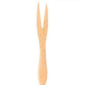 Bamboo Tasting Mini Fork 9cm (1000 Units)