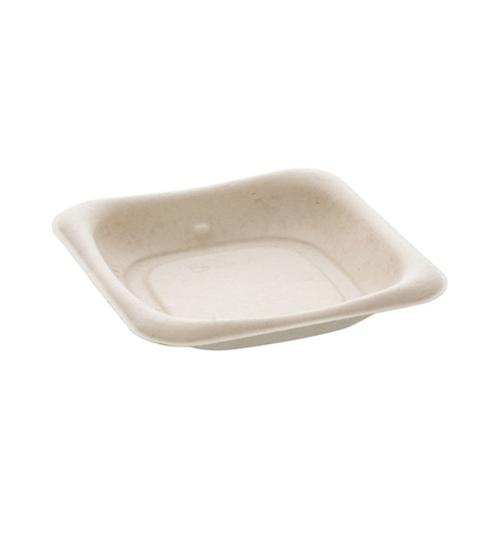 Sugarcane Food Container 14x14cm (300 Units) Sugarcane Food Container 14x14cm (300 Units)