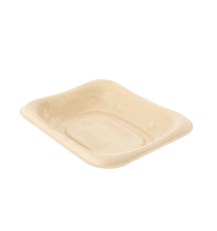 Sugarcane Baguette Container 14x11cm (50 Units) Sugarcane Baguette Container 14x11cm (50 Units)