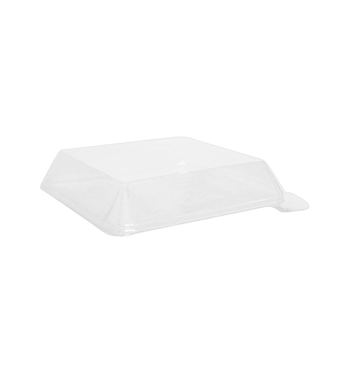 Plastic Lid PET Clear 14,1x14,1cm (100 Units) Plastic Lid PET Clear 14,1x14,1cm (100 Units)