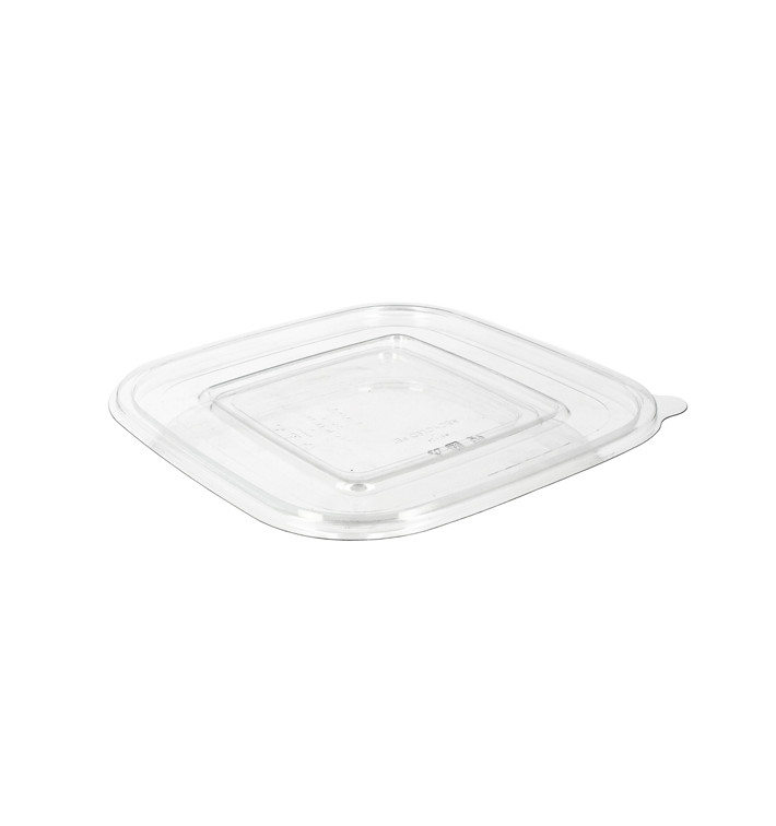 Plastic Lid for Deli Container PET Flat 12x12cm (1000 Units) Plastic Lid for Deli Container PET Flat 12x12cm (1000 Units)