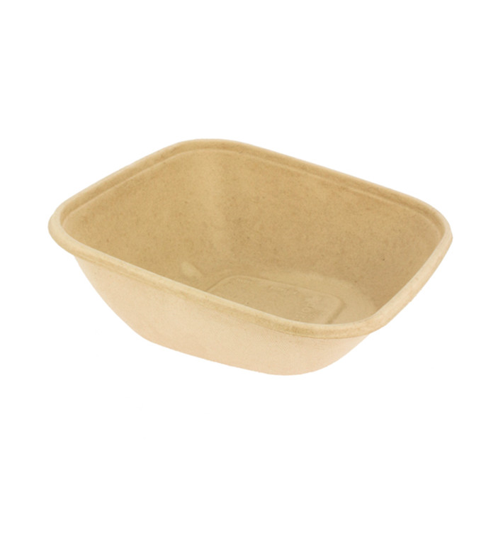 Sugarcane Container "Vision" 750ml 19x19x7cm (50 Units) Sugarcane Container "Vision" 750ml 19x19x7cm (50 Units)