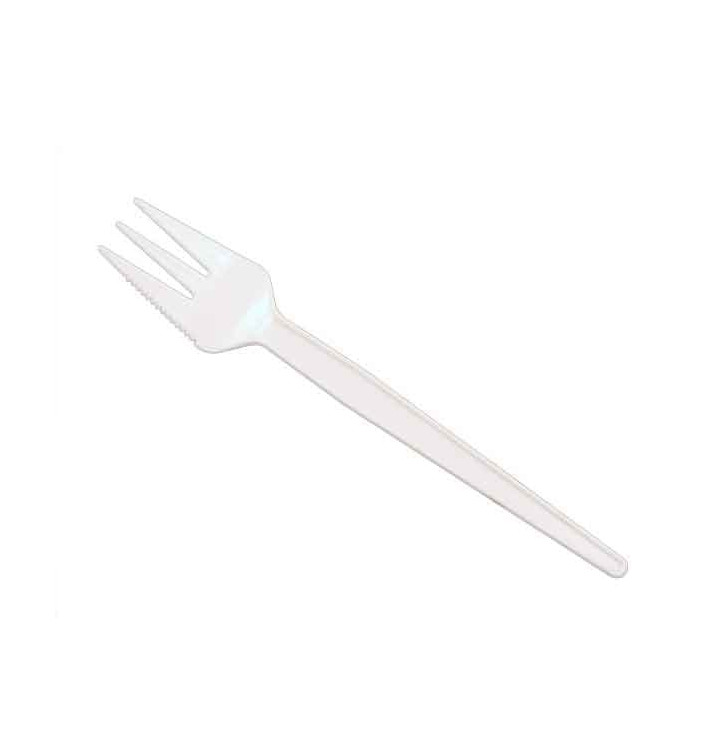 Plastic Fork "Sierra" PS White 13,5cm Plastic Fork "Sierra" PS White 13,5cm