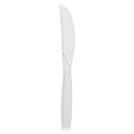 Cornstarch Knife White 18cm (50 Units) 