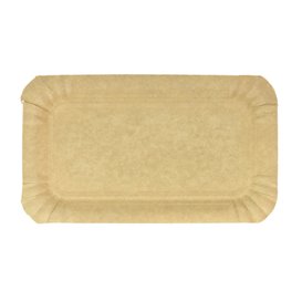 Paper Tray Rectangular shape Kraft 10x16 cm (3000 Units)