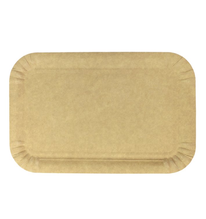 Paper Tray Rectangular shape Kraft 12x19 cm (100 Units) Paper Tray Rectangular shape Kraft 12x19 cm (100 Units)