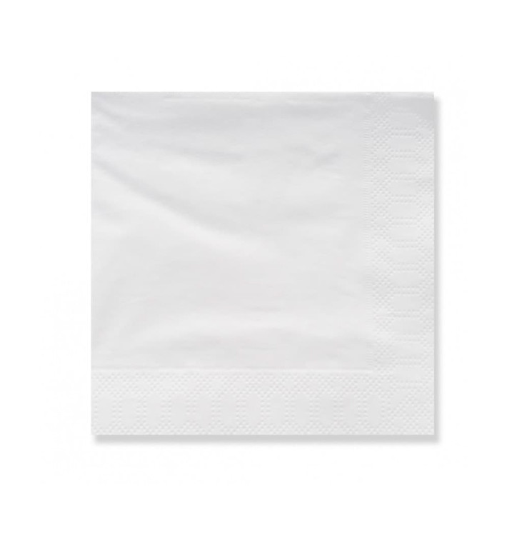 Paper Napkin 3 Layers White Edging 20x20 (4.800 Units) Paper Napkin 3 Layers White Edging 20x20 (4.800 Units)