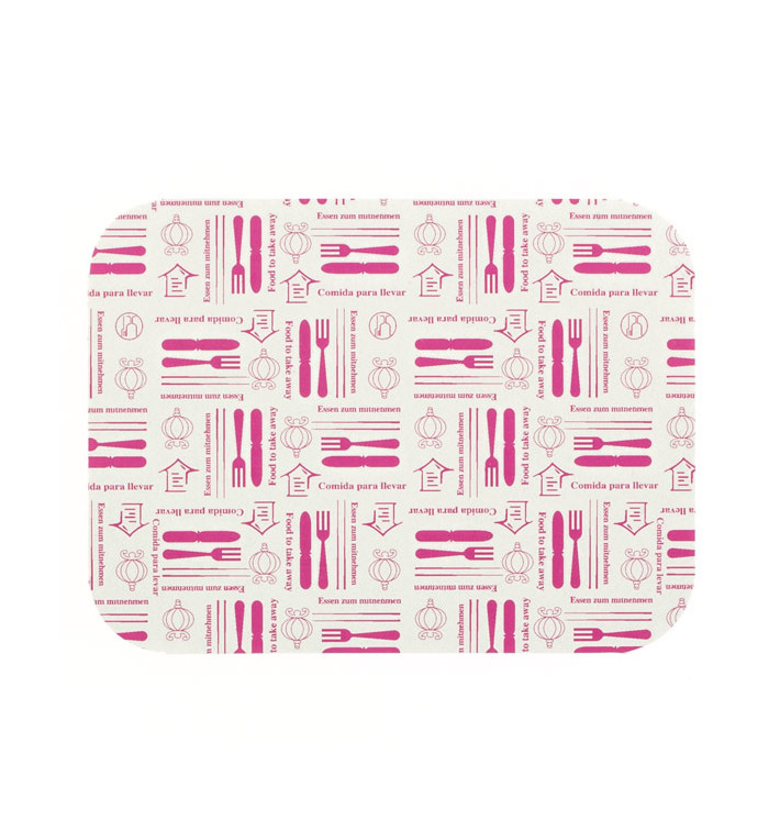 Paper Lid for Foil Pan "3 Cannelloni" 360ml (100 Units) Paper Lid for Foil Pan "3 Cannelloni" 360ml (100 Units)