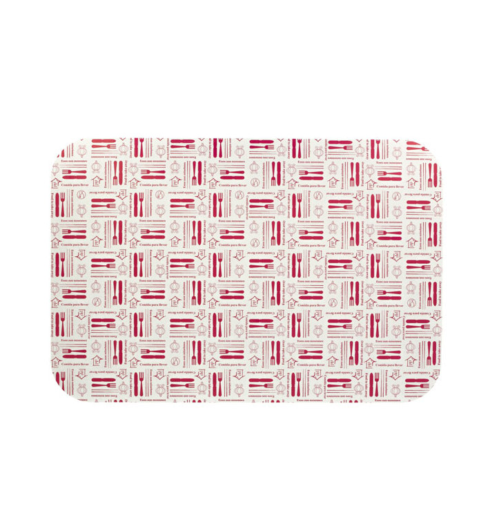Paper Lid for Foil Pan "18 Cannelloni" 2200ml (100 Units) Paper Lid for Foil Pan "18 Cannelloni" 2200ml (100 Units)