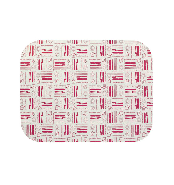 Paper Lid for Foil Pan "12 Cannelloni" 1180ml (100 Units) Paper Lid for Foil Pan "12 Cannelloni" 1180ml (100 Units)